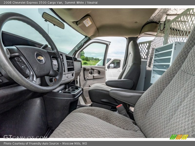 Summit White / Neutral 2008 Chevrolet Express 3500 Cargo Van