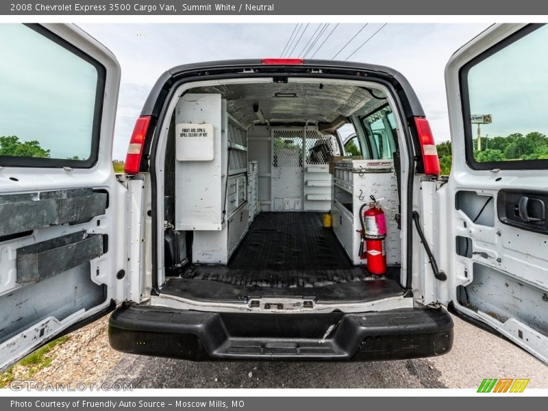 Summit White / Neutral 2008 Chevrolet Express 3500 Cargo Van