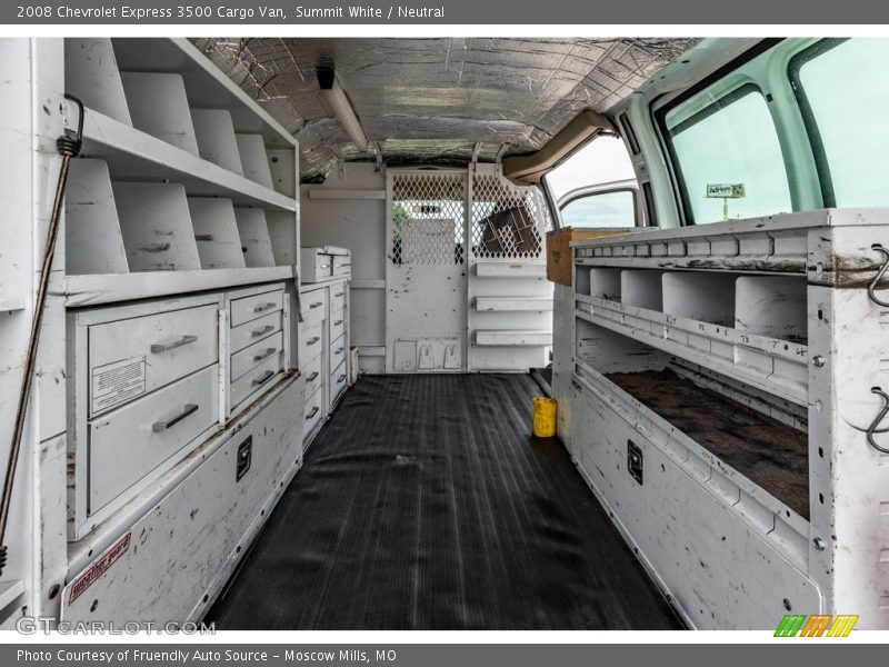 Summit White / Neutral 2008 Chevrolet Express 3500 Cargo Van
