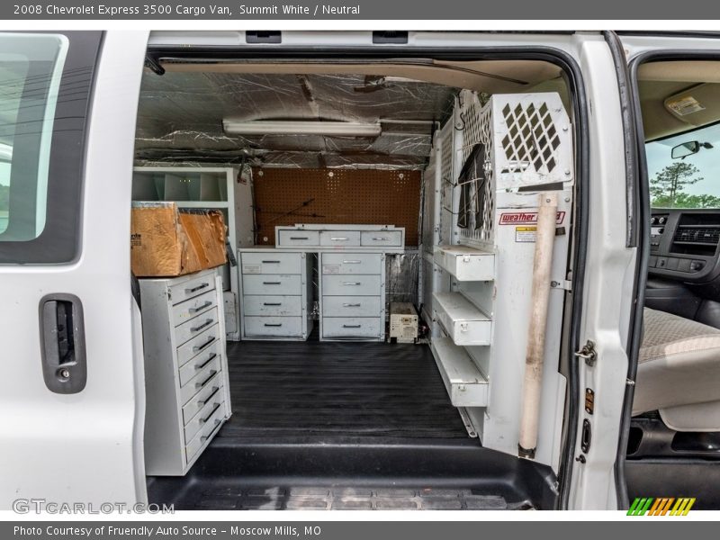 Summit White / Neutral 2008 Chevrolet Express 3500 Cargo Van