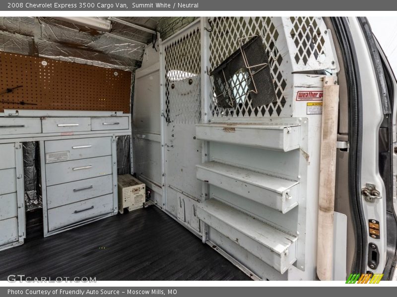 Summit White / Neutral 2008 Chevrolet Express 3500 Cargo Van
