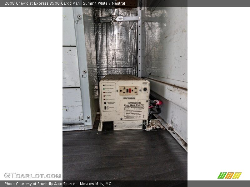 Summit White / Neutral 2008 Chevrolet Express 3500 Cargo Van