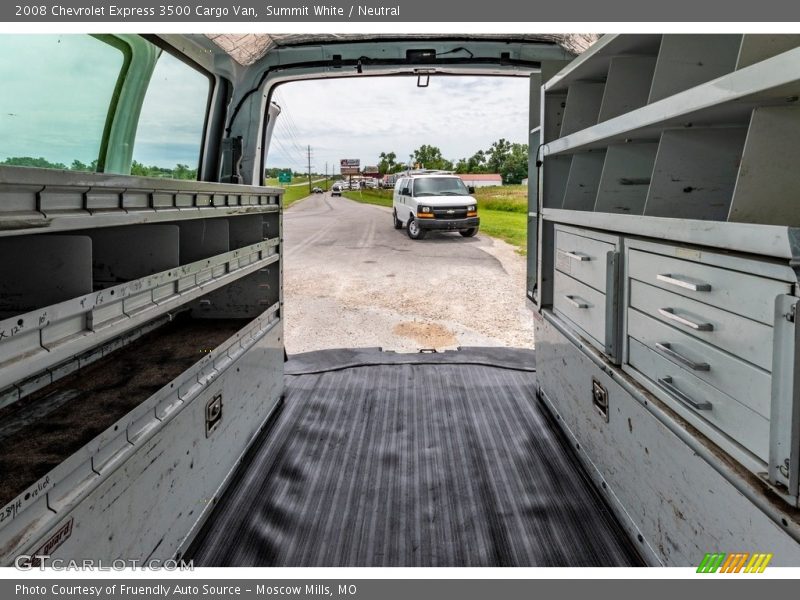 Summit White / Neutral 2008 Chevrolet Express 3500 Cargo Van