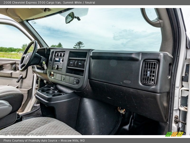 Summit White / Neutral 2008 Chevrolet Express 3500 Cargo Van