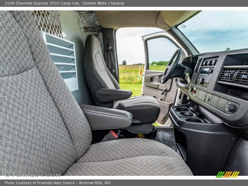 Summit White / Neutral 2008 Chevrolet Express 3500 Cargo Van
