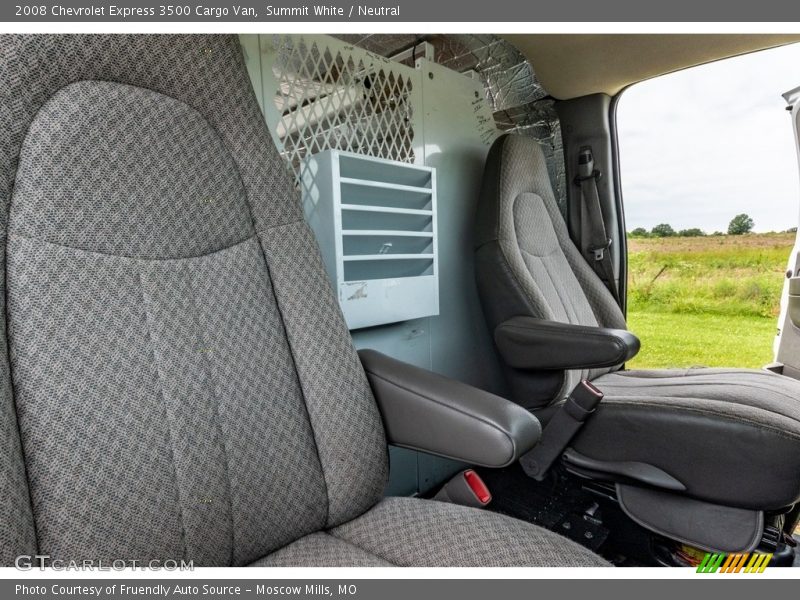 Summit White / Neutral 2008 Chevrolet Express 3500 Cargo Van