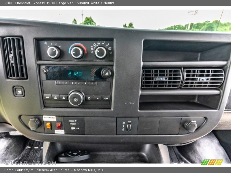 Summit White / Neutral 2008 Chevrolet Express 3500 Cargo Van
