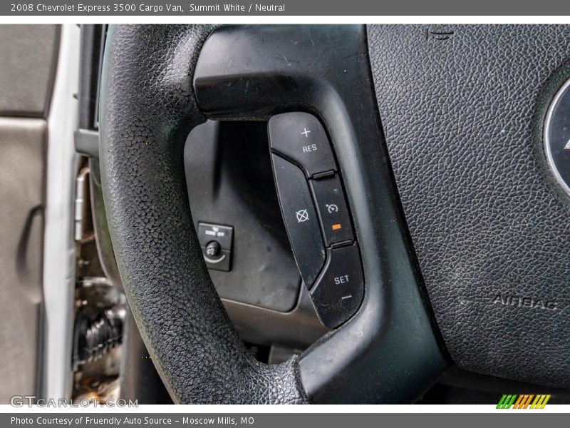 Summit White / Neutral 2008 Chevrolet Express 3500 Cargo Van