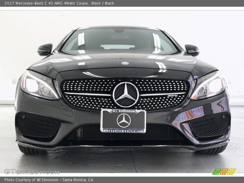 Black / Black 2017 Mercedes-Benz C 43 AMG 4Matic Coupe