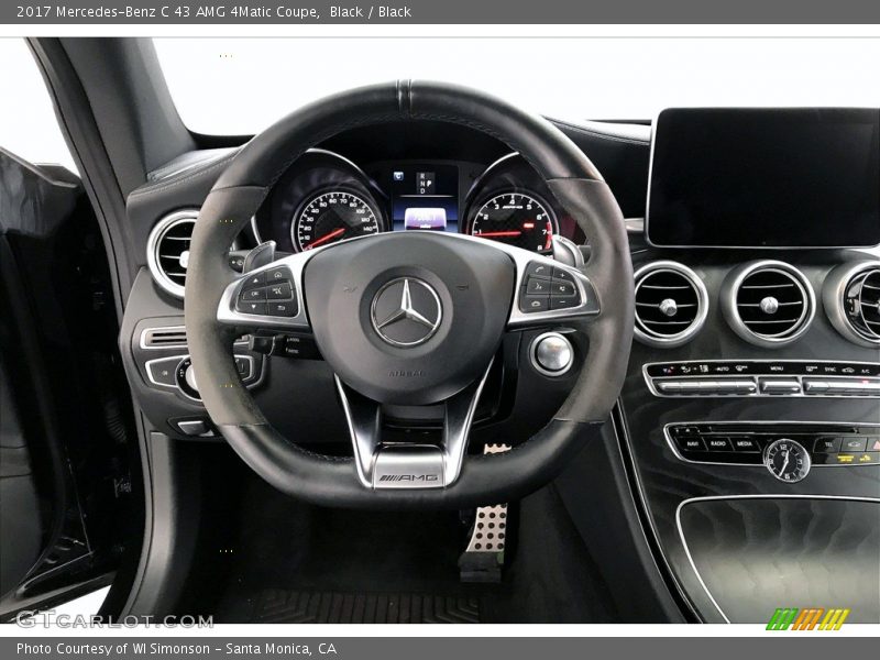 Black / Black 2017 Mercedes-Benz C 43 AMG 4Matic Coupe