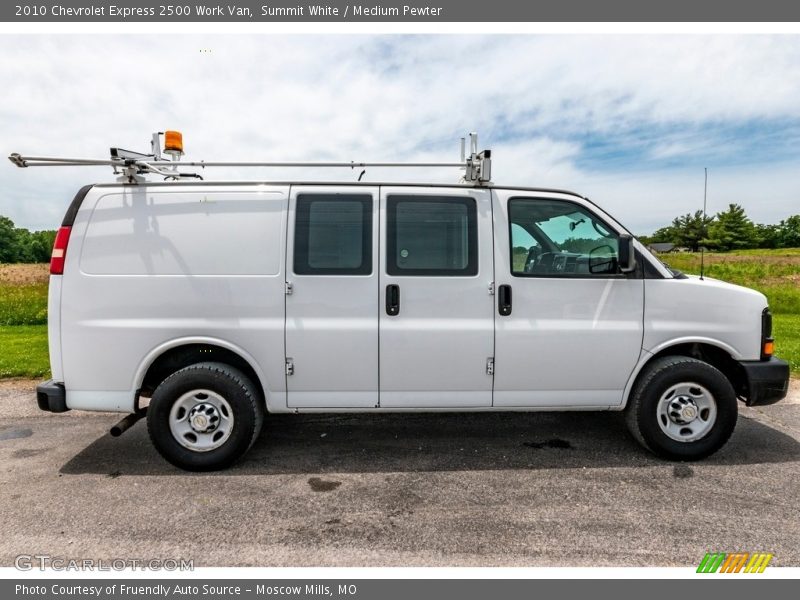 Summit White / Medium Pewter 2010 Chevrolet Express 2500 Work Van