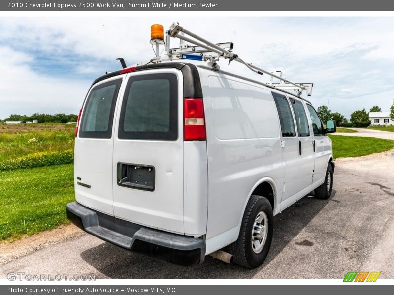 Summit White / Medium Pewter 2010 Chevrolet Express 2500 Work Van