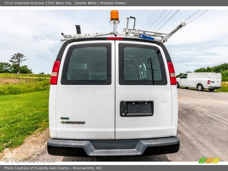 Summit White / Medium Pewter 2010 Chevrolet Express 2500 Work Van