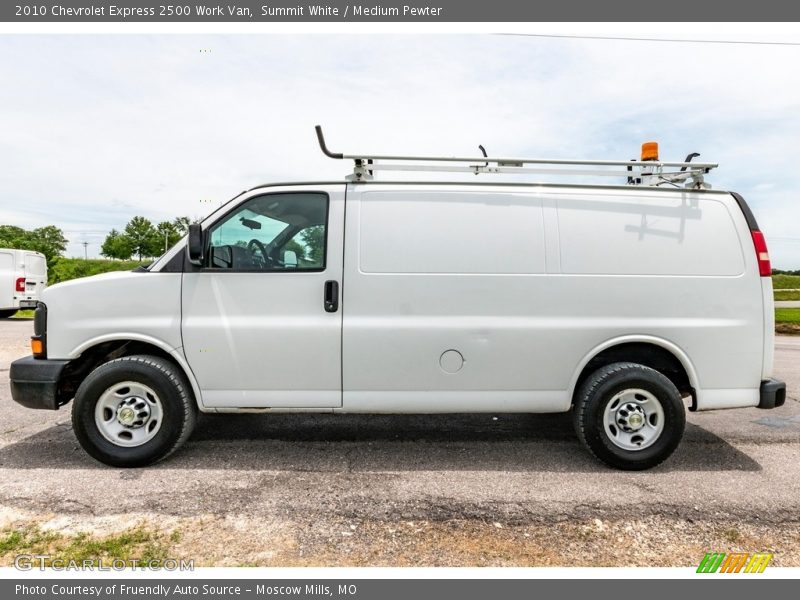 Summit White / Medium Pewter 2010 Chevrolet Express 2500 Work Van