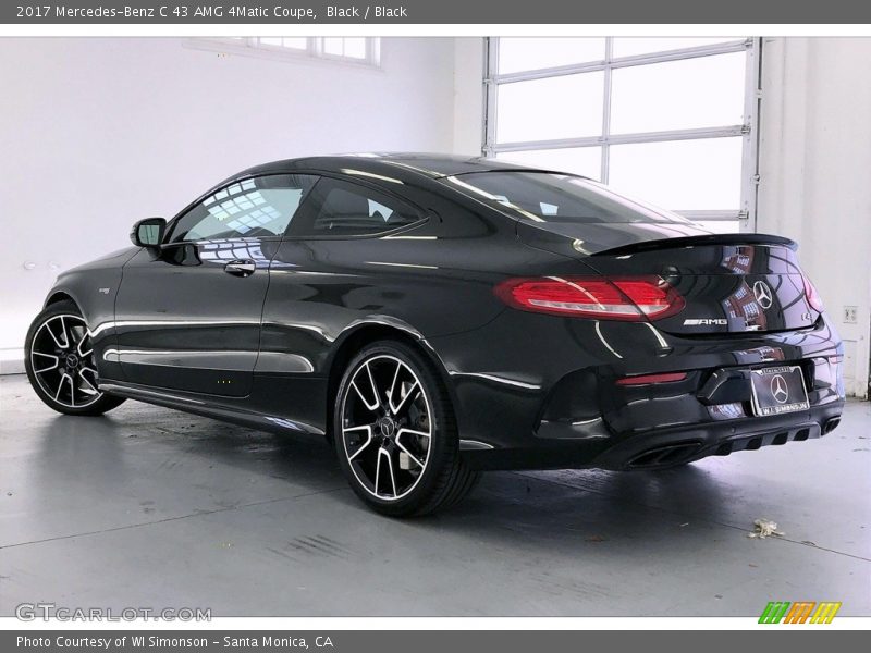 Black / Black 2017 Mercedes-Benz C 43 AMG 4Matic Coupe