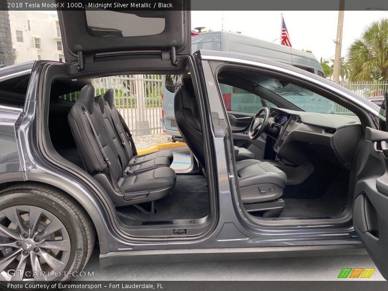  2018 Model X 100D Black Interior