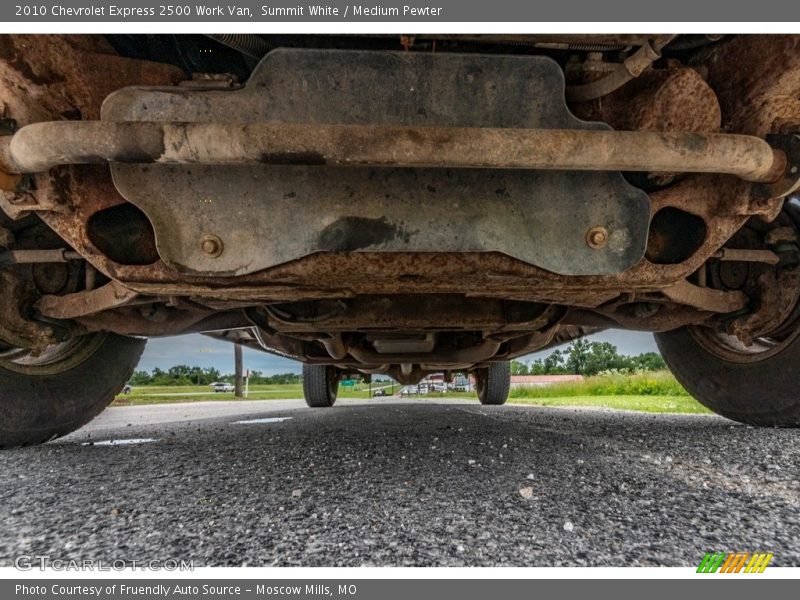 Summit White / Medium Pewter 2010 Chevrolet Express 2500 Work Van