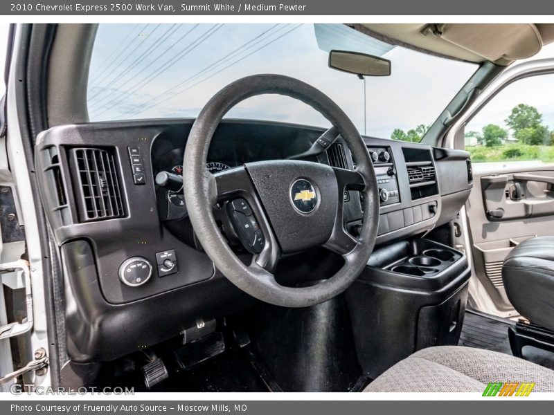 Summit White / Medium Pewter 2010 Chevrolet Express 2500 Work Van