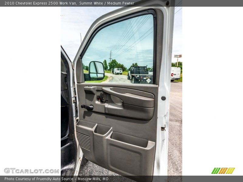 Summit White / Medium Pewter 2010 Chevrolet Express 2500 Work Van