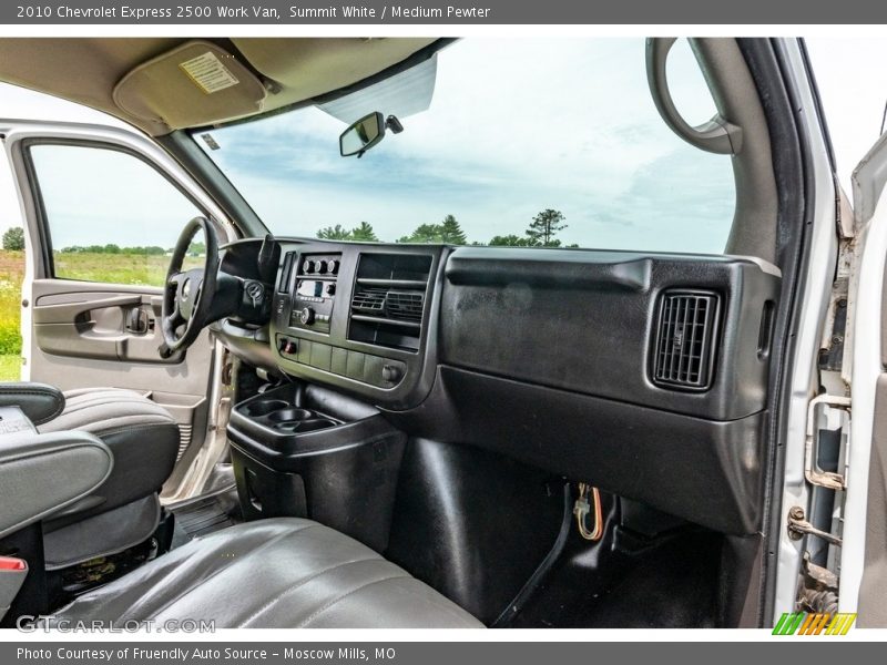 Summit White / Medium Pewter 2010 Chevrolet Express 2500 Work Van