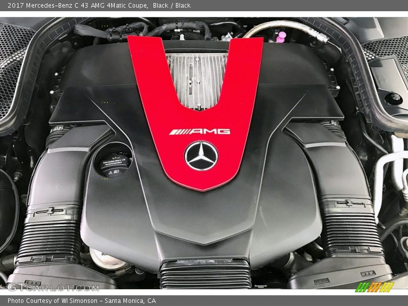 Black / Black 2017 Mercedes-Benz C 43 AMG 4Matic Coupe