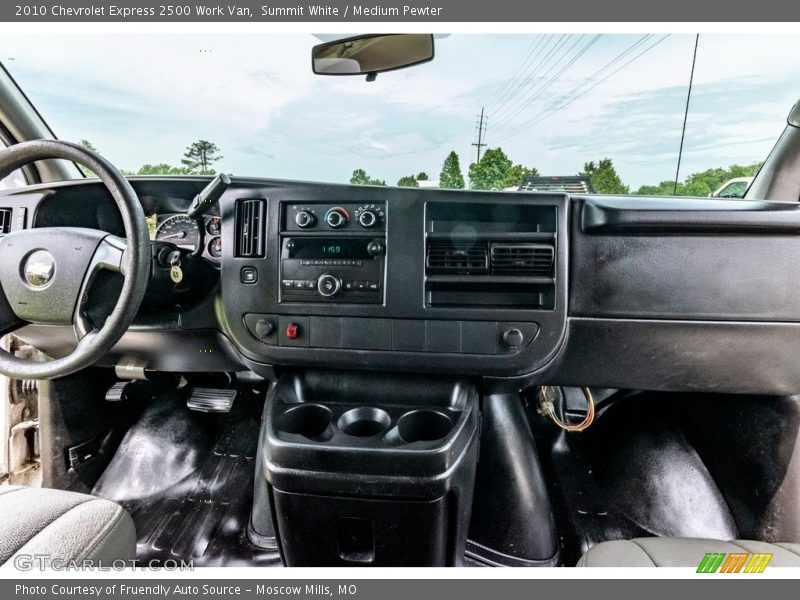 Summit White / Medium Pewter 2010 Chevrolet Express 2500 Work Van