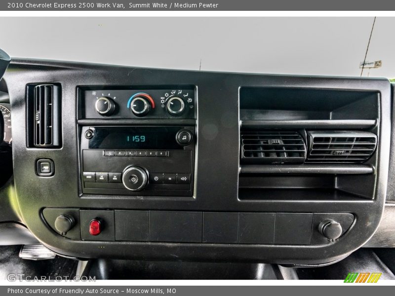 Summit White / Medium Pewter 2010 Chevrolet Express 2500 Work Van