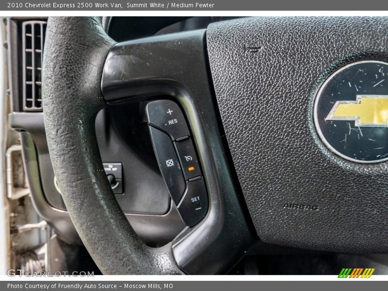 Summit White / Medium Pewter 2010 Chevrolet Express 2500 Work Van