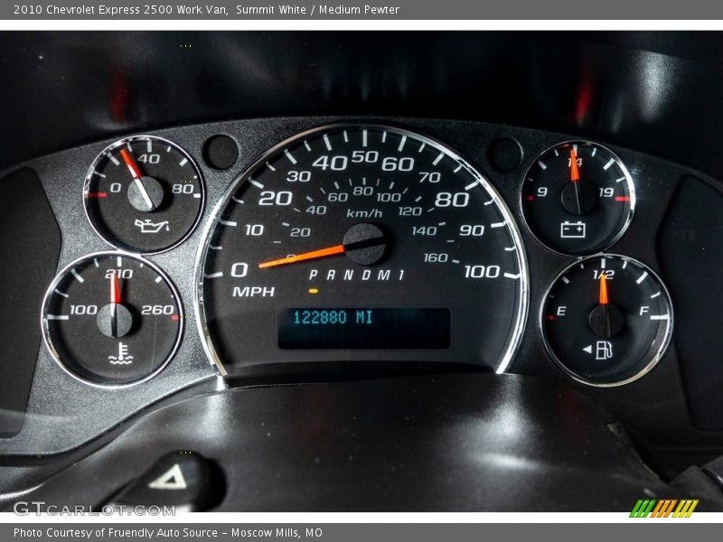 Summit White / Medium Pewter 2010 Chevrolet Express 2500 Work Van