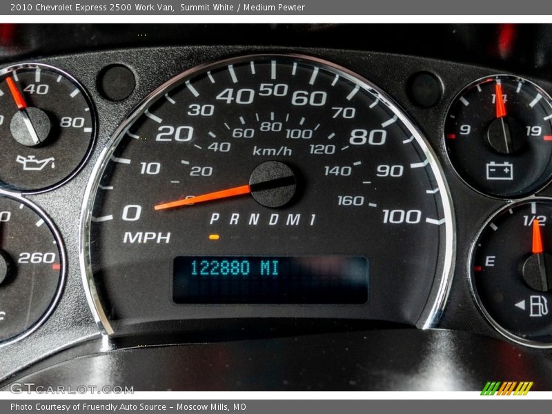 Summit White / Medium Pewter 2010 Chevrolet Express 2500 Work Van