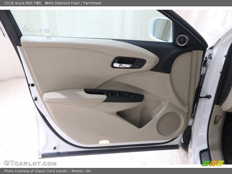 White Diamond Pearl / Parchment 2018 Acura RDX FWD