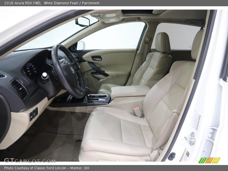 White Diamond Pearl / Parchment 2018 Acura RDX FWD