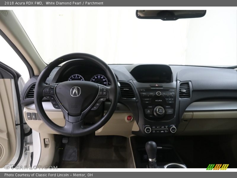 White Diamond Pearl / Parchment 2018 Acura RDX FWD