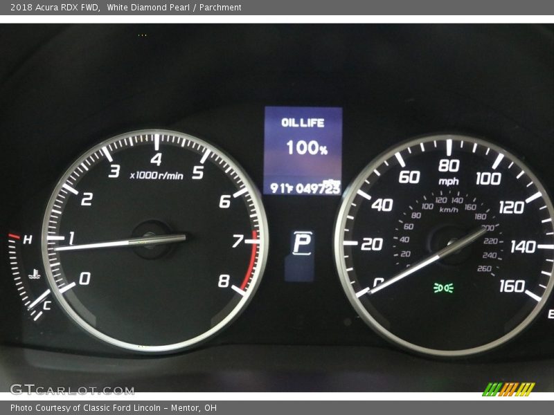 White Diamond Pearl / Parchment 2018 Acura RDX FWD
