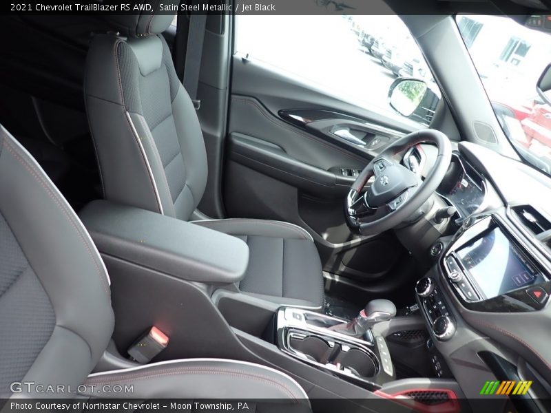Front Seat of 2021 TrailBlazer RS AWD