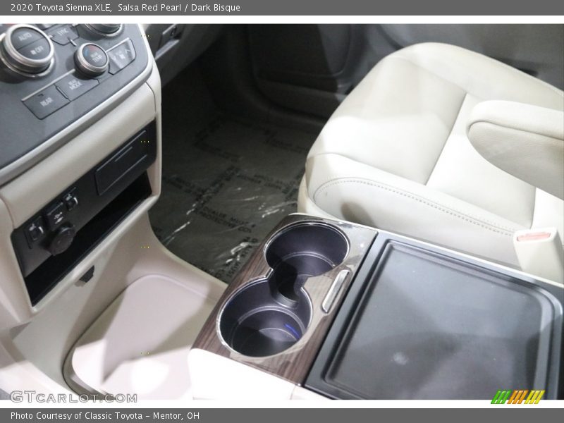 Salsa Red Pearl / Dark Bisque 2020 Toyota Sienna XLE