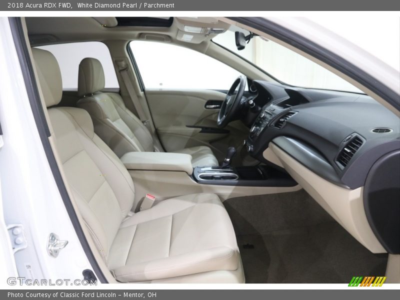 White Diamond Pearl / Parchment 2018 Acura RDX FWD