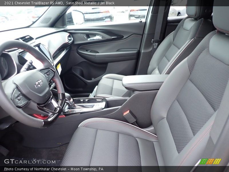 Front Seat of 2021 TrailBlazer RS AWD