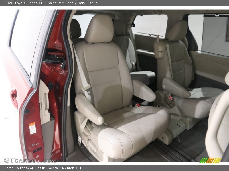 Salsa Red Pearl / Dark Bisque 2020 Toyota Sienna XLE