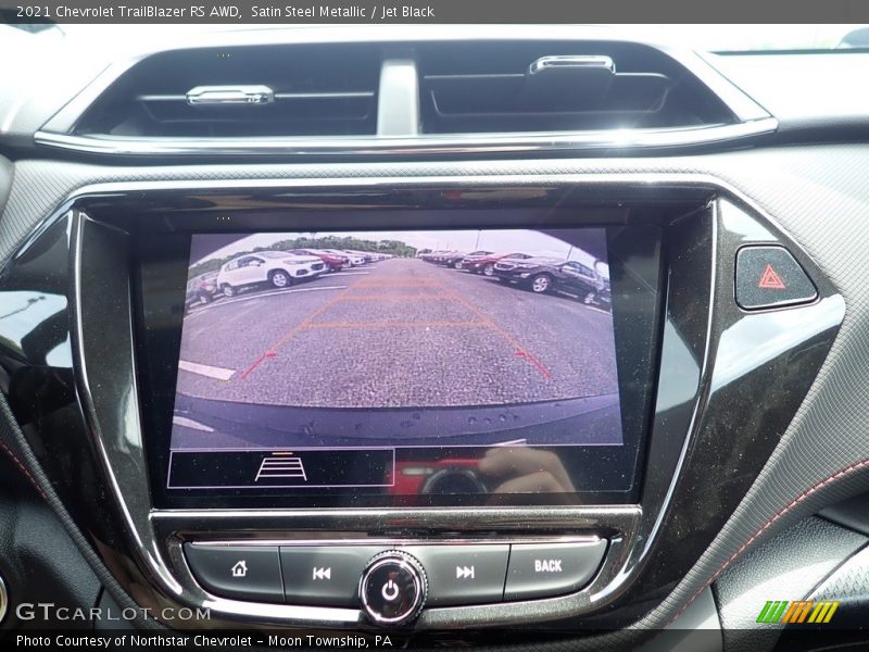 Satin Steel Metallic / Jet Black 2021 Chevrolet TrailBlazer RS AWD