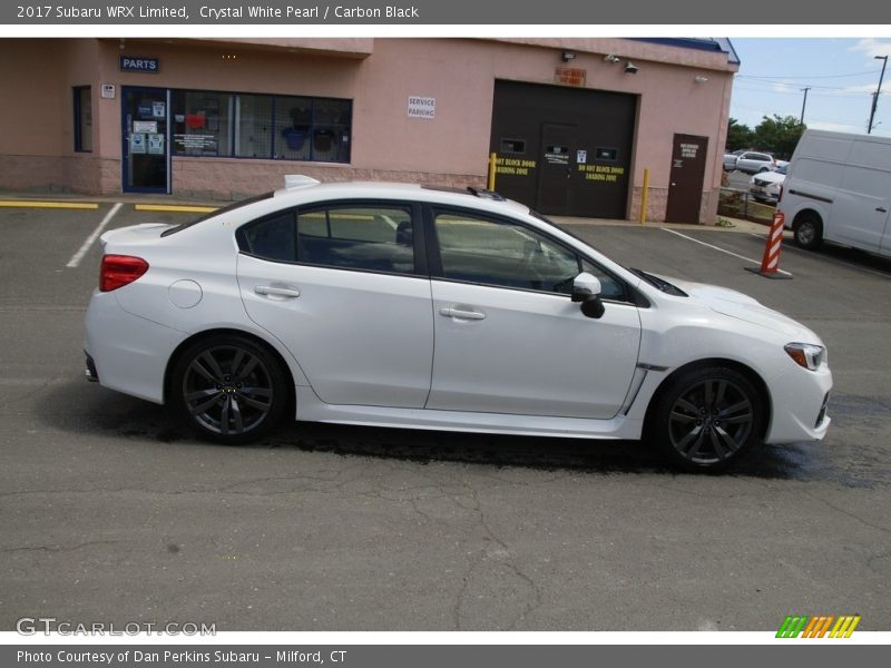 Crystal White Pearl / Carbon Black 2017 Subaru WRX Limited