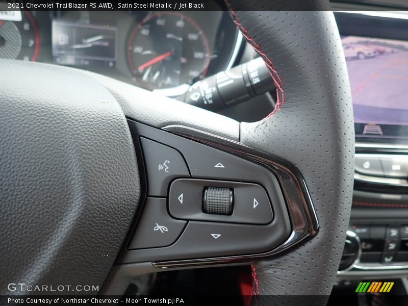 Satin Steel Metallic / Jet Black 2021 Chevrolet TrailBlazer RS AWD