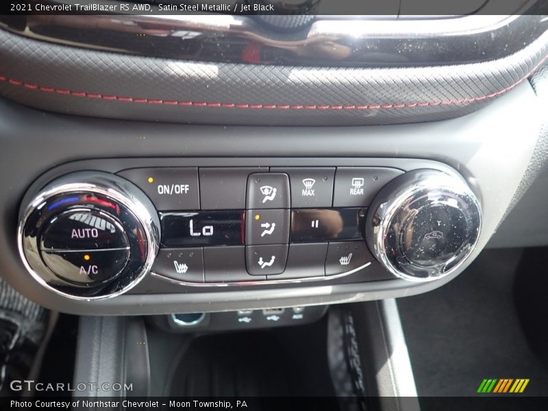 Satin Steel Metallic / Jet Black 2021 Chevrolet TrailBlazer RS AWD