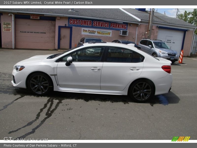 Crystal White Pearl / Carbon Black 2017 Subaru WRX Limited