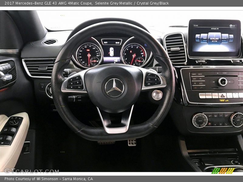 Dashboard of 2017 GLE 43 AMG 4Matic Coupe