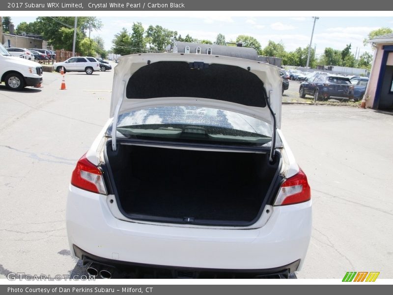 Crystal White Pearl / Carbon Black 2017 Subaru WRX Limited