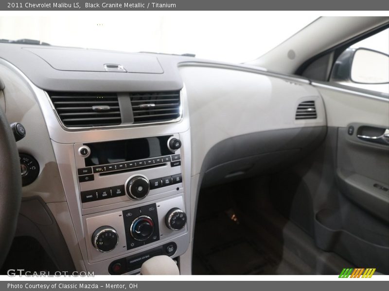 Black Granite Metallic / Titanium 2011 Chevrolet Malibu LS