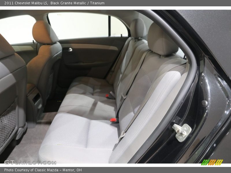 Black Granite Metallic / Titanium 2011 Chevrolet Malibu LS