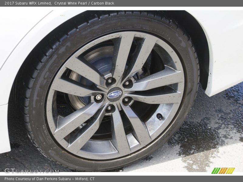 Crystal White Pearl / Carbon Black 2017 Subaru WRX Limited