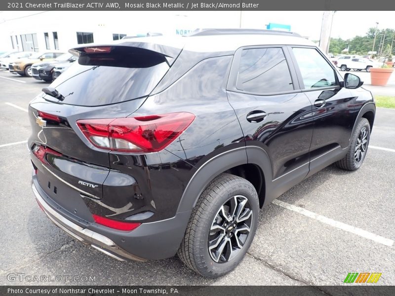 Mosaic Black Metallic / Jet Black/Almond Butter 2021 Chevrolet TrailBlazer ACTIV AWD